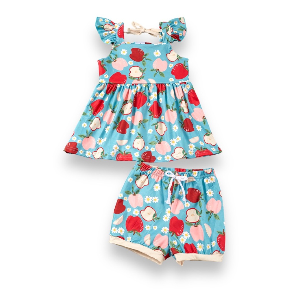 Girl Boutique Apple Short Set